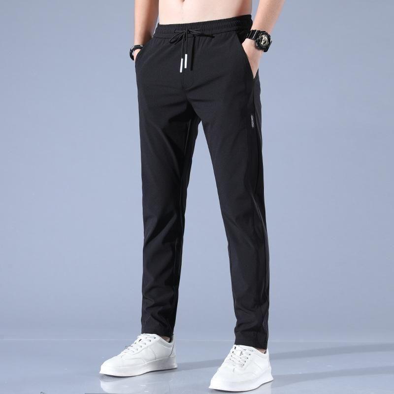Men's Lycra Solid Track Pants with Pockets – Buy One Get One Free